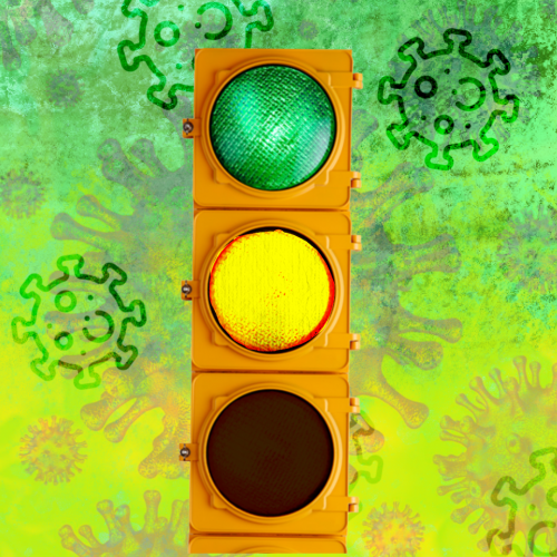 semaforo amarillo y verde